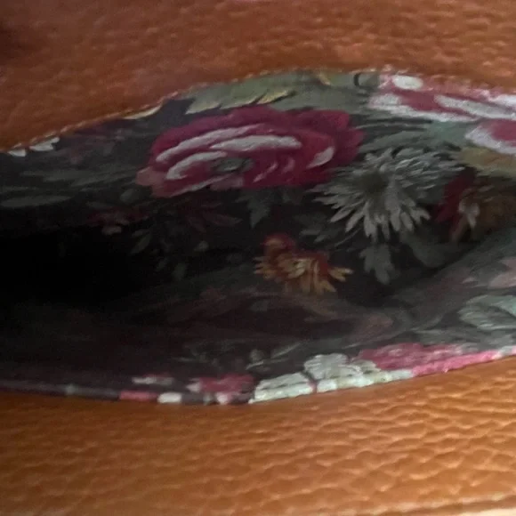 Brighton Croc Embossed Double Handle shoulder bag; Vintage - Picture 7 of 8